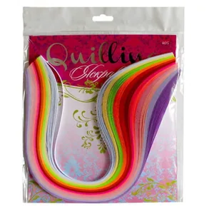 Set for QUILLING No. 405 bright 5mm*300mm (120 pieces) (1/50)