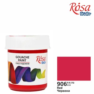 Gouache "ROSA Studio" 40 ml /906/ Red