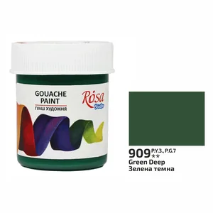 Gouache "ROSA Studio" 40 ml /909/ Dark green