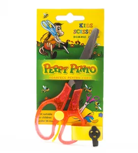 CHILDREN'S Scissors "Peppy Pinto" /105B KS/ 13.5 cm + mech. returned (12/360)
