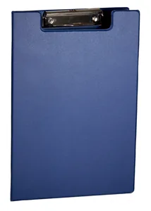 Кліпборд-папка A4 "4OFFICE" /4-258-4-06/ синій (1/24/48)
