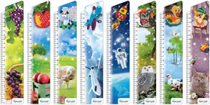 Bookmark for books "Paper" "Crafts from quilling" 8pcs/pack (12)