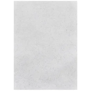 Felt "Santi" /741455/ is soft with a glit. 21*30cm, White, (10 sheets) (1/100)
