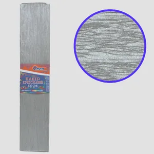 Corrugated paper 30%, 20g/m2 JO /KRGS-8036 / 50*200cm, Silver neon (10/200)