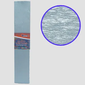 Corrugated paper 30%, 20g/m2 JO /KRPL-80107/ 50*200cm, Blue pearl (10/200)