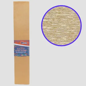 Corrugated paper 30%, 20g/m2 JO /KRPL-80106/ 50*200cm, Bronze pearl (10/200)