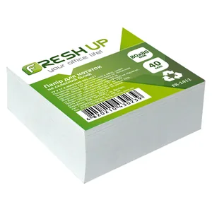 Блок білий НЕ клеєн. Fresh Up 80*80*40мм. 60г/м2  FR-1411  (1/24)