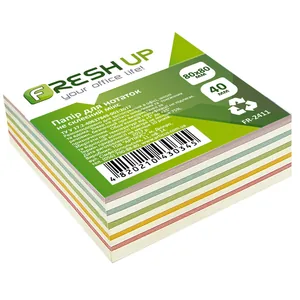Блок МІКС НЕ клеєн. Fresh Up 80*80*40мм. 60г/м2  FR-2411  (1/24)