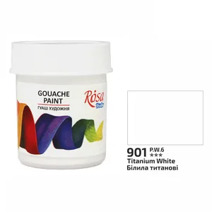 Gouache "ROSA Studio" 40 ml /901/ White titanium (1/70)