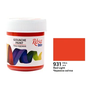 Gouache "ROSA Studio" 40 ml /931/ Light red