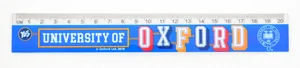 Лінійка 20см пл. "YES" /370434/ "Oxford"(blue) (1/50)
