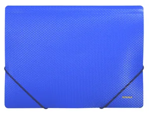 Folder with rubber bands A4 "NORMA" /5060-02/06N/ 500μm., blue (1/60)