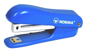 Степлер № 10, 10 арк. "NORMA" /4029/06N/ синій (1/12)