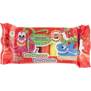 Plasticine "Koh-i-Noor" 5 pcs. 100g P/E pack. (30)