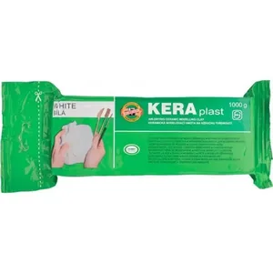 Plasticine "Koh-i-Noor" "Keraplast" 1000g. white (1/10)