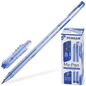 Ручка кулькова "My Pen" 1,0мм (Туреччина) синя   (25)