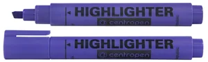 Text marker "Centropen" /8852/08/ "Fax", 1-4.6 mm, purple (10)