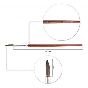 Round pony brush "1B" /310189/ #12 (12/144)