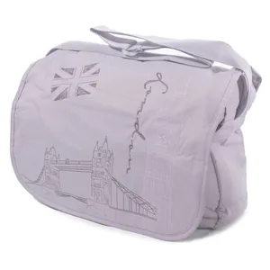 Bag "SAFARI" /9460/ "London", 34*27*10cm, lilac pastel (1/25)