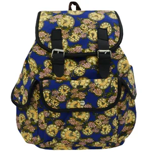 Youth backpack "JO" /1967/ "Clock" 37*37*14cm (1/10)