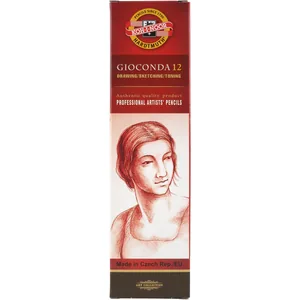 Artist pencil "Koh-i-Noor" 8815/2 "Gioconda Negro" Graphite, medium (12/48)
