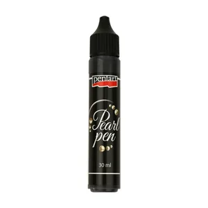 Contour Effect of pearls "Pentart" /261/18757/ Black, 30 ml (1/6)