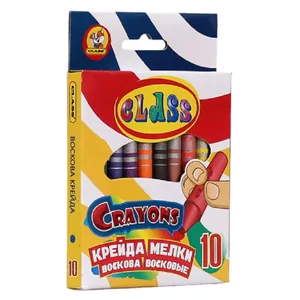 Wax chalk 10 pcs. "CLASS" /7602/ 8*90mm (1/24/432)