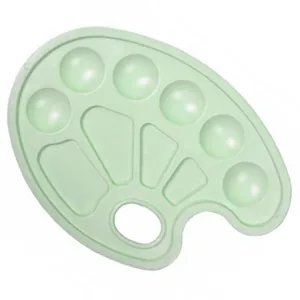 Painting palette "Irbis" OVAL COLORED (10/100)