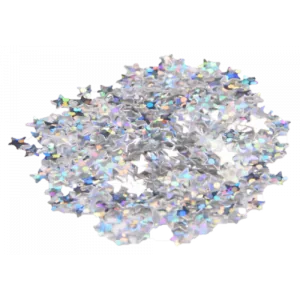 Glitter "Atlas" /AS-2097, A-953/ "Stars" Silver 1 g, in unit/pack (1/50)