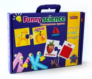 Пазли розвиваючі "1В" /953058/ "Funny science" "Англійський алфавіт" (1/9)