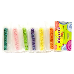 Glitter for creativity /1992/ "Stars of different colors" tape. 6 pcs/pack (1/576)