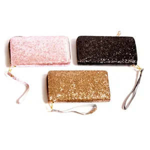 Wallet WB "13646" shiny, 20*10 cm, + handle, 3 compartments (1 shiny) + 12 d/cards (1/180)