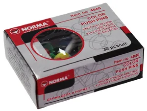 Buttons-Nails "NORMA" /4840/ (30 pcs.) col. assorted (10/500)