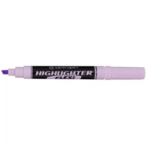 Text marker "Centropen" /8542/931/ "Fax" Flexi", 1-5 mm, pastel. purple (10/200)