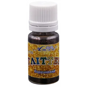 Glitter "Atlas" /AS-2054, A-926/ Brown 7 g, in a plastic jar (1/6)