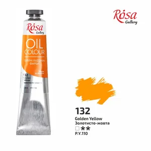 Oil paint "ROSA Gallery" /132/ Golden-yellow, 45ml (1/4)