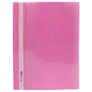 Speed ​​stapler pl. B/PERF. "Economix" gloss /E31511-09/ A4 pink, 120/160 μm (10)