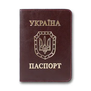 Обкладинка Паспорт "Бріск" /ОВ-8/   Sarif бордо 100*135  (1/5)