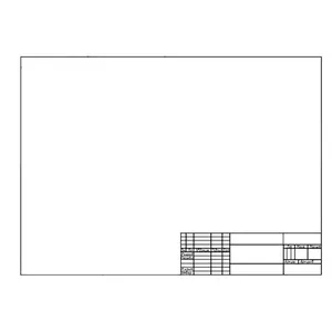 Drawing paper (whatman) A3 "Bumvest" 190g/m2 /15В18/ with a frame (100)