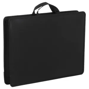 Briefcase A3 /420109/ with zipper "POLYMER" Black (20)