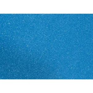 Flexica (foamiran) "WB" /10511(037 С)/ CHAMELEON with glitter, 20*30 cm, BLUE, 1.8 mm (10 sheets/pack)