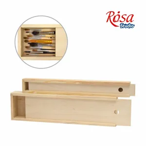 Case for brushes PC2 /35*4.9*3/ wooden ROSA Studio