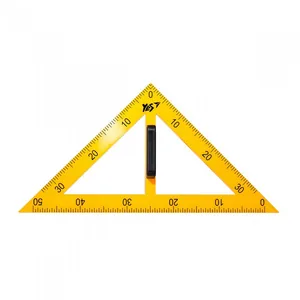 Triangle for board "Yes" /370531/ isosceles 90/45/45, with handle-holder, 50cm (1/50)