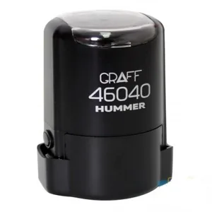 Оснастка пласт. d40мм "GRAFF" 46040 "HUMMER" чорна з футляром