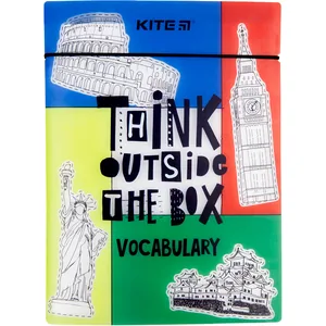 Notebook-dictionary foreign language "Kite" plastic cover /K20-356-2/ A5,2*24 sheets. (1/30)