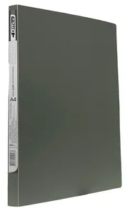 Папка-швидкозшивач з кишен. А4"4OFICCE" /4-213-08/ Сіра (1/20/192)