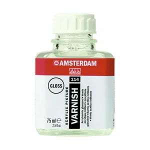 Varnish for ACRYLIC paints "Royal Talens" /0469/ AMSTERDAM, glossy, 75 ml (1/5)