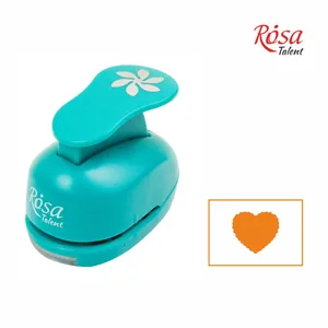 Діркопробивач фігурний "ROSA Talent" /760/ 2,5см "Серце фігурне"