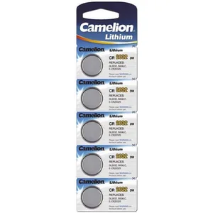 Battery "Camelion" /CR 2032/5bl/640/122/ lithium, 3V, coin 20*3.2mm (5/50)