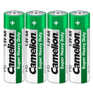 Battery "Camelion" /R6/4shrink/457/529 Super Heavy Duty, salt, 1.5V, finger (4/60)